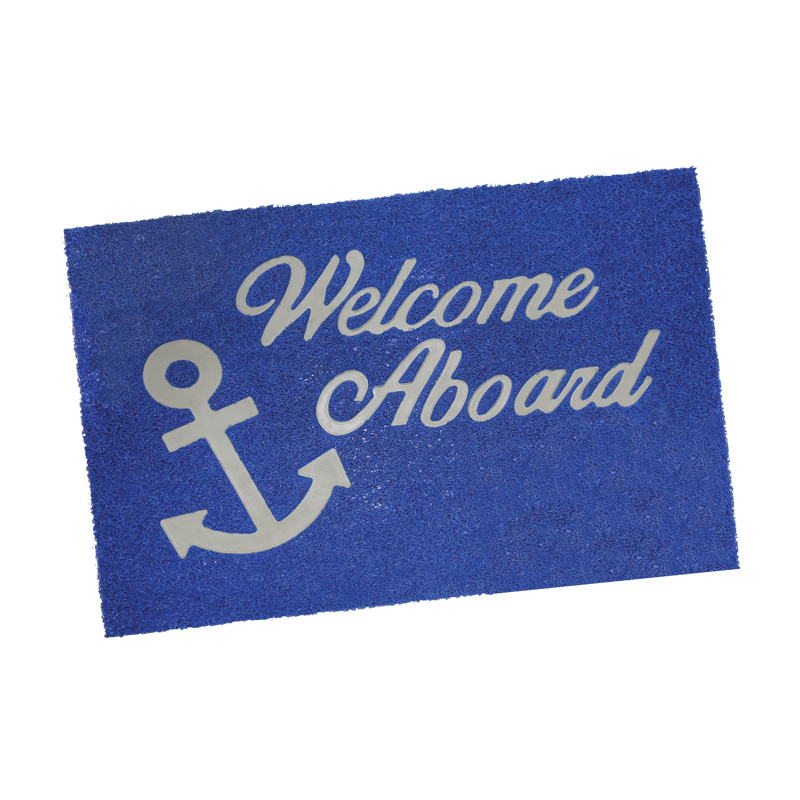 Welcome mat with backing, pvc – Stuart Marine Malta