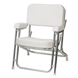 Anodized Aluminium Captain S Chair Stuart Marine Malta